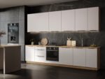 Cuisine complète modulaire Sole 159 – 330 cm cachemire et chêne