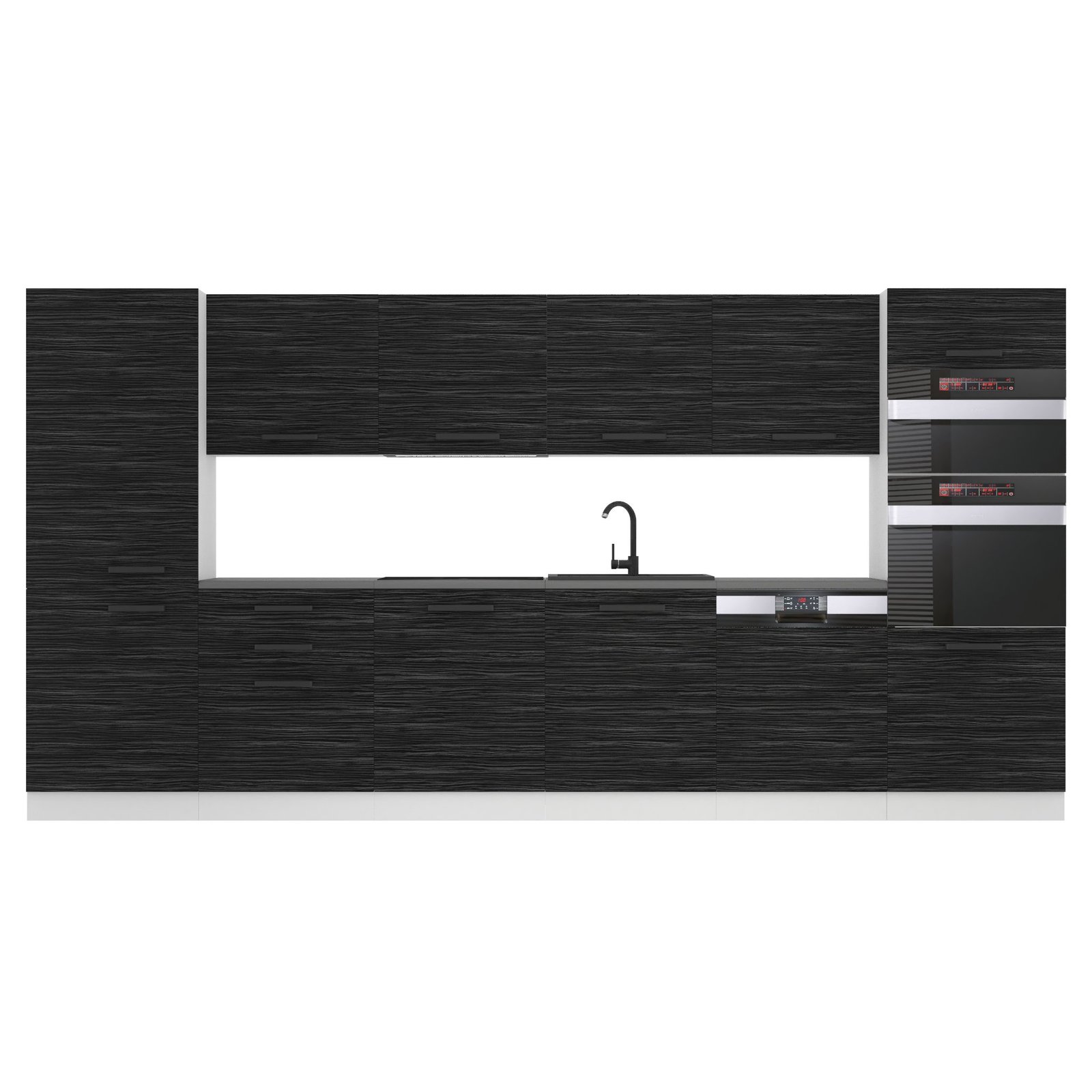 1 Cuisine complète modulaire Sole 159 – 330 cm cachemire et chêne – Image 1