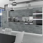 Cuisine complète Premium 360 cm – Gris graphite anthracite avec plan de travail – Image 4