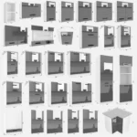 Cuisine complète Premium 480 cm – Blanc brillant avec plan de travail – Image 4