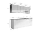 Cuisine complète modulaire Mode Dark 129 – 290 cm – Image 7
